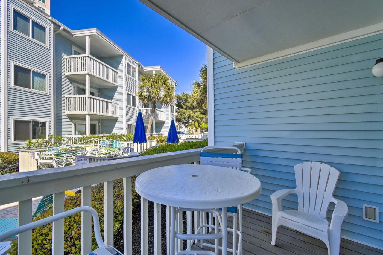 Myrtle Beach Condo With Private Beach Access! المظهر الخارجي الصورة