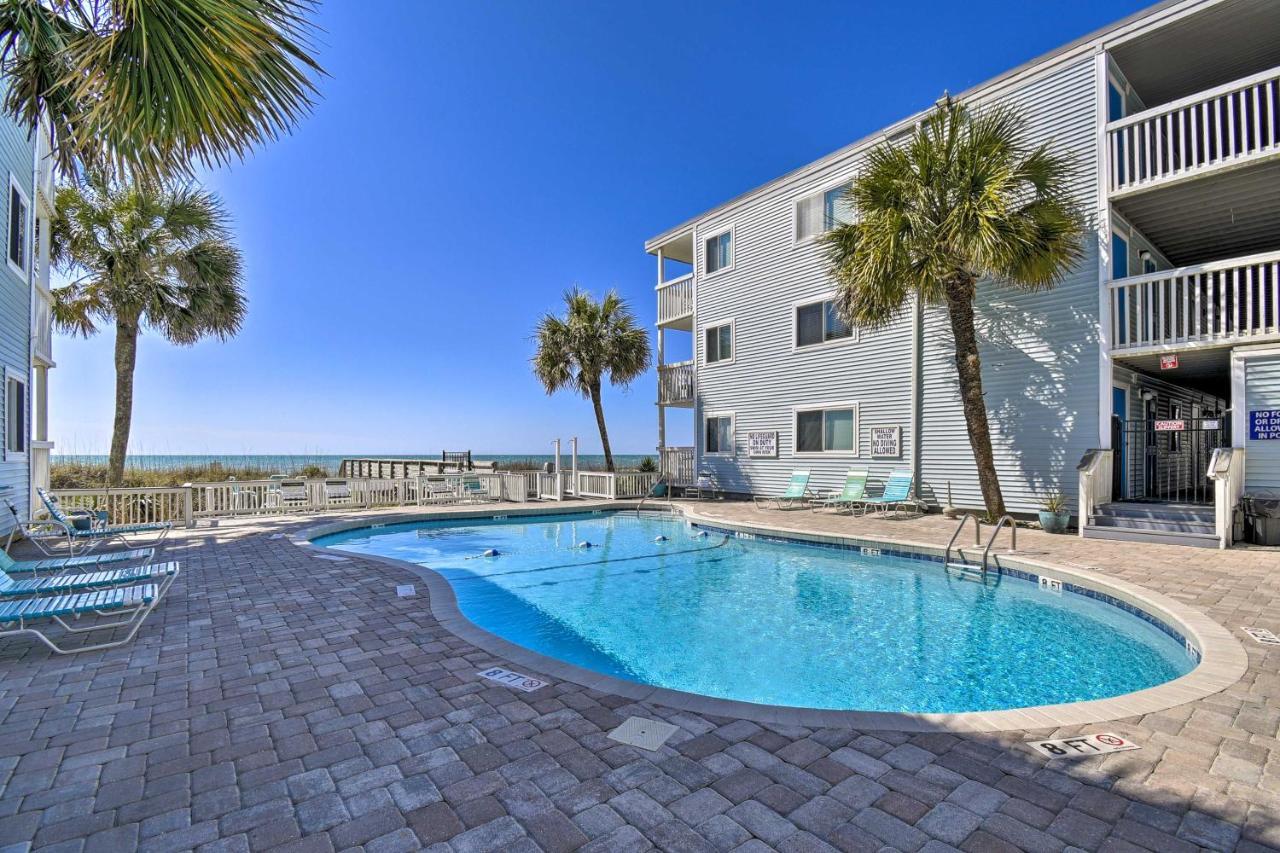 Myrtle Beach Condo With Private Beach Access! المظهر الخارجي الصورة