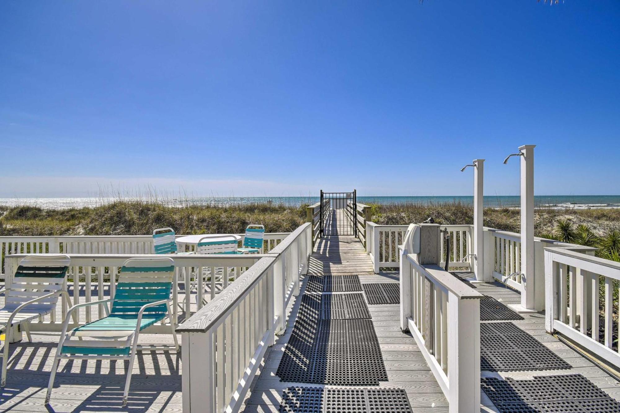 Myrtle Beach Condo With Private Beach Access! المظهر الخارجي الصورة